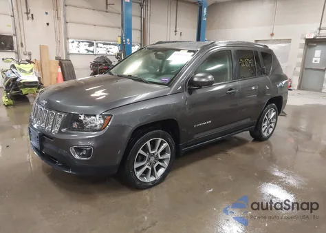 2016 Jeep Compass High Altitude Edition z USA, uszkodzony, nr VIN 1C4NJDEB2GD802461